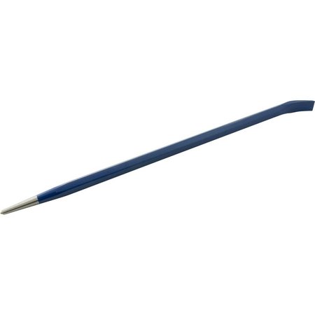 GRAY TOOLS 24" Pinch Bar, 3/4" Hexagon Shank, Royal Blue Paint Finish C40